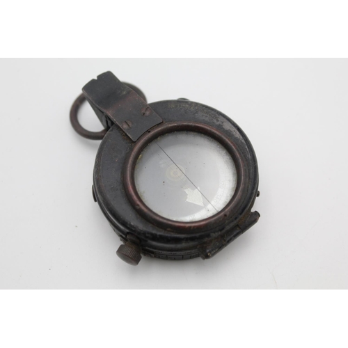 182 - WW1 1916 Dated Military COMPASS Maker Marked T Cooke & Sons Ltd