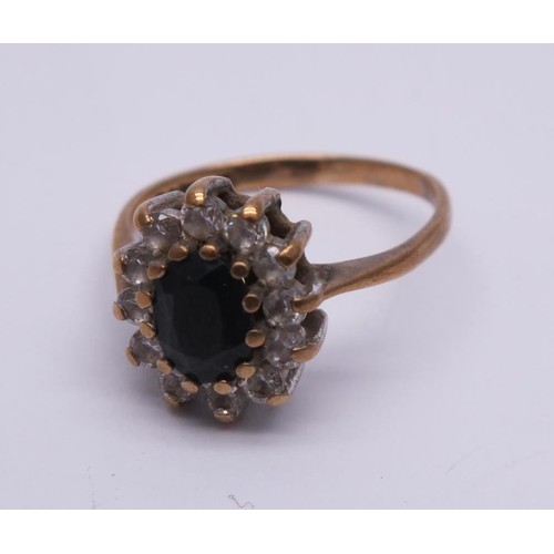 410 - 9ct GOLD RING 2.65g UK SIZE L