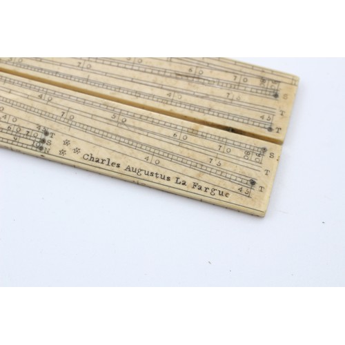 5 - 3 x Antique / Vintage DESK ACCESSORIES Inc Propelling Pencil, Bone, Slide Rule