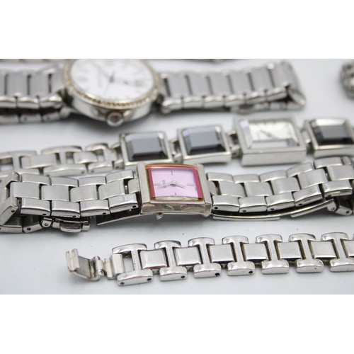 193 - 8 x Ladies Quality WRISTWATCHES Quartz WORKING Inc. Storm, Tommy Hilfiger Etc