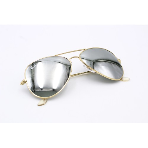 225 - Vintage Inspired RAY-BAN Unisex Gold Tone Aviator SUNGLASSES