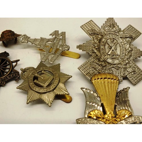 360 - COLLECTION OF MILITARY MEDALS, BADGES & PHOTOGRAPH