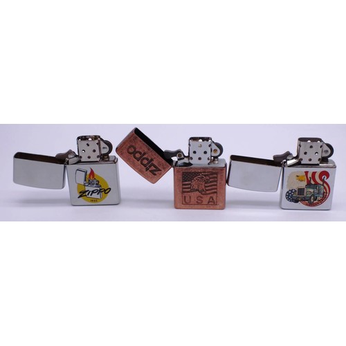 32 - 3 x ZIPPOS
COPPER USA J XII
AMERICAN SPIRIT E VIII
ZIPPO 1932 1 02