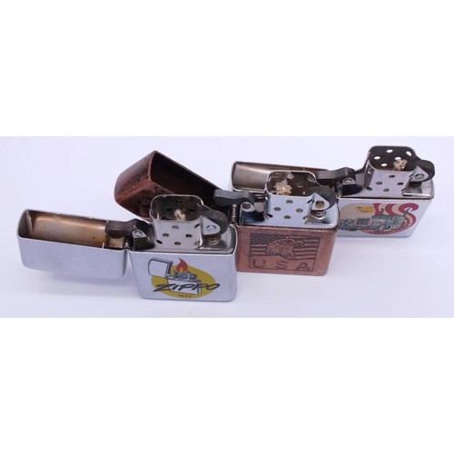 32 - 3 x ZIPPOS
COPPER USA J XII
AMERICAN SPIRIT E VIII
ZIPPO 1932 1 02