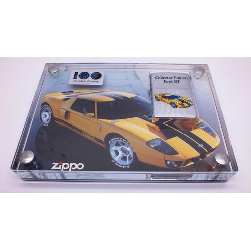 FORD GT ZIPPO LIGHTER K 02 - FORD MOTOR COMPANY 100 YEARS HEART 