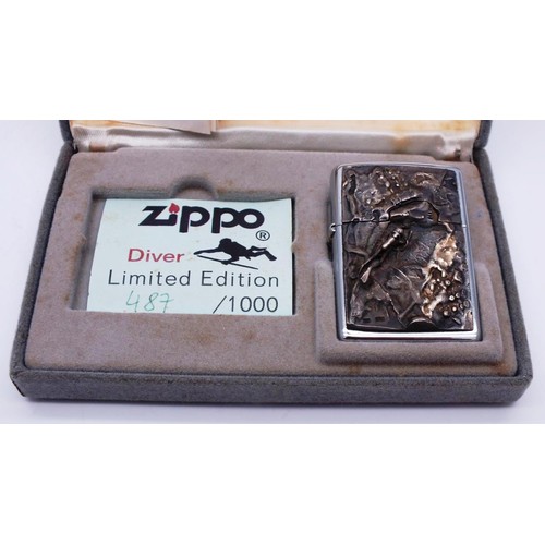 LIMITED EDITION DIVER ZIPPO 487/1000 - D 02