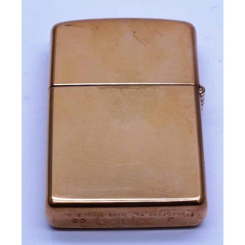 93 - CELESTIAL SUN BRASS ZIPPO J 03