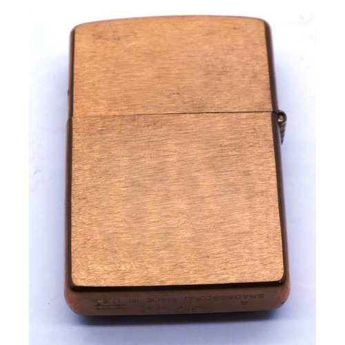 94 - BRASS ZIPPO - BUCKLE UP SURPRISE A XVI