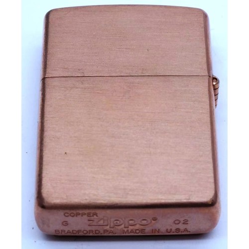 101 - COPPER PHANTASMA ZIPPO G02