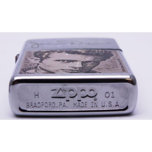 44 - THREE ZIPPO;
FRANK SINATRA NEW YORK NEW YORK - B04
MARILYN MONROE- H01
JAMES DEAN -H01