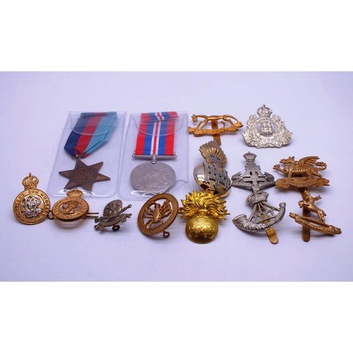 427 - COLLECTION OF MEDALS, BADGES etc