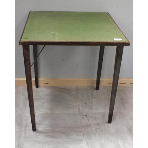 598 - FOLDING CARD TABLE