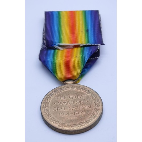 367 - WW1 VICTORY MEDAL TO EAST YORKSHIRE REGIMENT