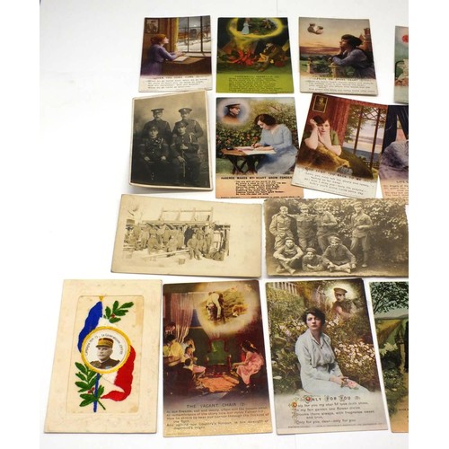 370 - 20 WW1 POSTCARDS