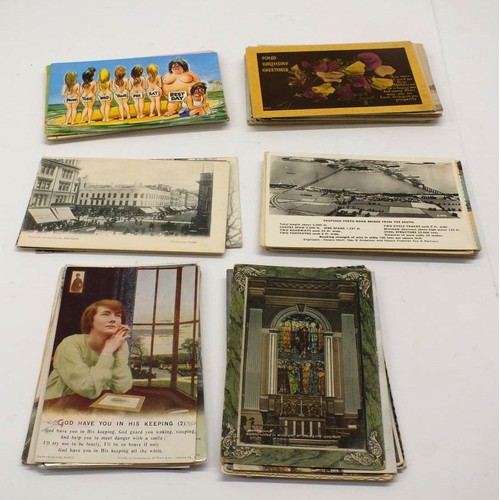 307 - 100 VARIOUS POSTCARDS