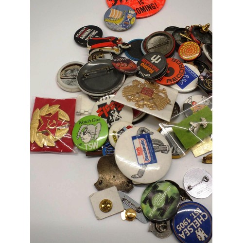 309 - 100 VARIOUS BADGES