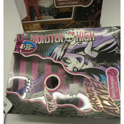 460 - TWO BOXED MONSTER HIGH DOLLS