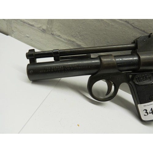 340 - WEBLEY TEMPEST PISTOL