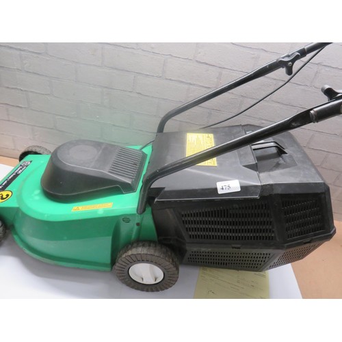 475 - PP390 ELECTRIC LAWNMOWER- WORKING ORDER