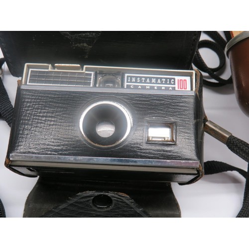 352 - COLLECTION  OF VINTAGE CAMERAS