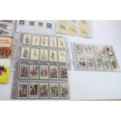 109 - Job Lot of Assorted Vintage CIGARETTE CARDS Inc Albums, People, Nature Etc