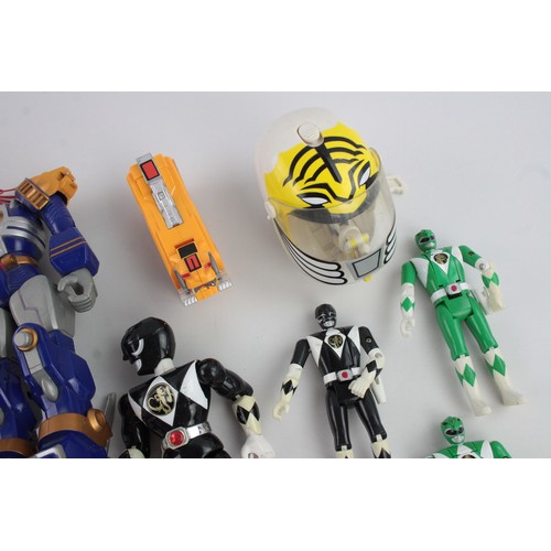 131 - Job Lot of Assorted Retro Power Rangers Toys Inc. Legacy Saba Talking Saber