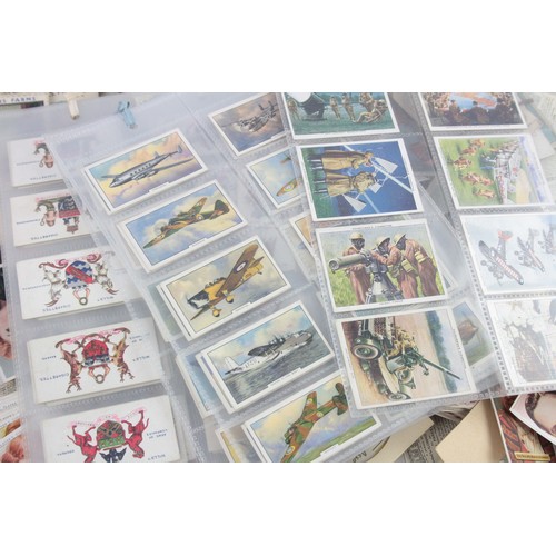 171 - Job Lot of Assorted Vintage CIGARETTE CARDS Inc People, Nature, Animals Etc