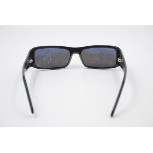 184 - Statement Unisex PRADA 00's Style Black Rectangular SUNGLASSES