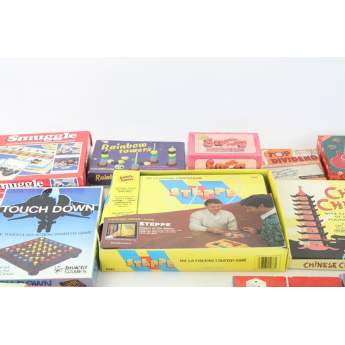 177 - 15 x Assorted Vintage Games Inc Chad Valley, Ludo, Roulette, Steppe, Top Gun Etc