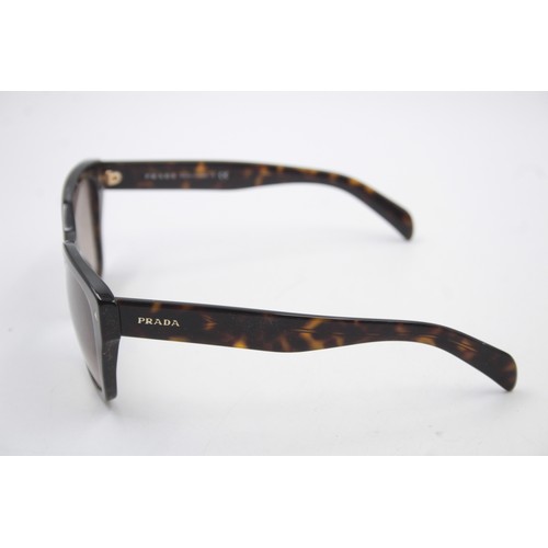 236 - Statement Ladies PRADA Tortoiseshell Effect Oversize SUNLASSES