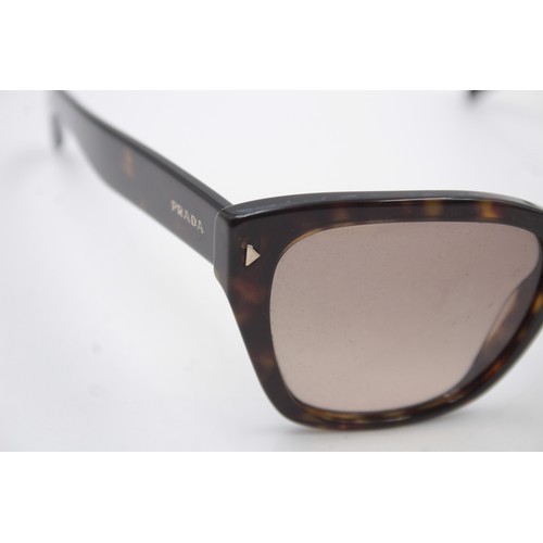 236 - Statement Ladies PRADA Tortoiseshell Effect Oversize SUNLASSES