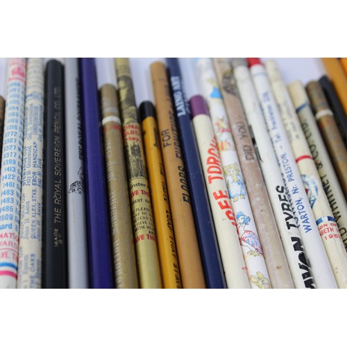 275 - 50 x Assorted Vintage PENCILS Inc Advertising, Royal, Beatrix Potter Etc