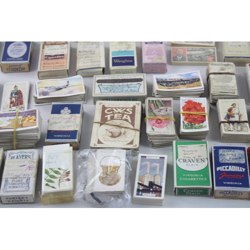 279 - Job Lot of Assorted Vintage CIGARETTE CARDS Inc People, Nature, Animals Etc