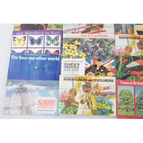 281 - 30 x Assorted Vintage CIGARETTE CARD ALBUMS inc. People, Nature, Animals