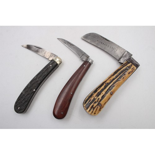 290 - 12 x Assorted POCKET KNIVES / TOOLS Inc Ivory, Bone, Miniature Etc