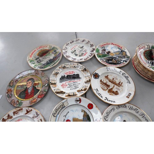 502 - JOBLOT OF MINING RELATED PLATES