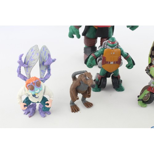 11 - 12 x Assorted Teenage Mutant Ninja Turtles Toys / Action Figures