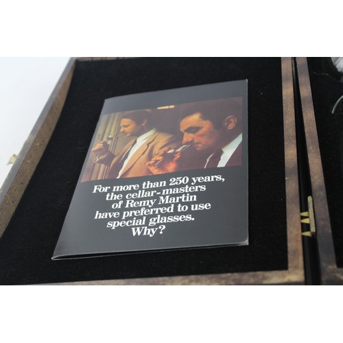 146 - 3 x Vintage Boxed BREWERIANA GLASSWARE Sets Inc. Remy Martin, Caledonian Crystal