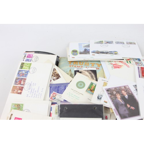 166 - Job Lot of First Day Cover Sets & Stamps Inc Presentation Packs, Stamp Albums