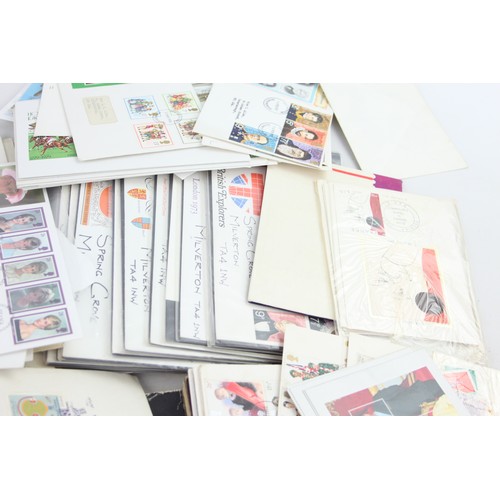 166 - Job Lot of First Day Cover Sets & Stamps Inc Presentation Packs, Stamp Albums