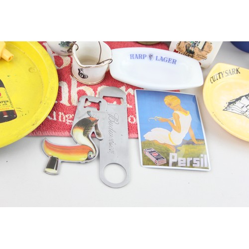 78 - Job Lot of Vintage Advertising BREWERIANA ITEMS Inc. Guinness, Colman's, Gordons