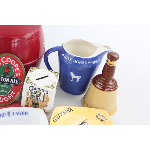 78 - Job Lot of Vintage Advertising BREWERIANA ITEMS Inc. Guinness, Colman's, Gordons