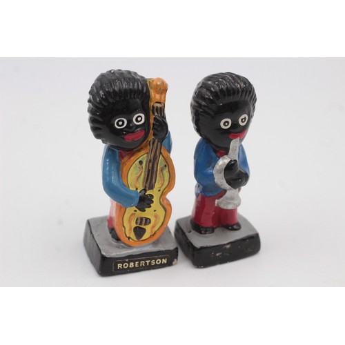 198 - 5 x Assorted Vintage Golden Shred / Robertsons Band Figures