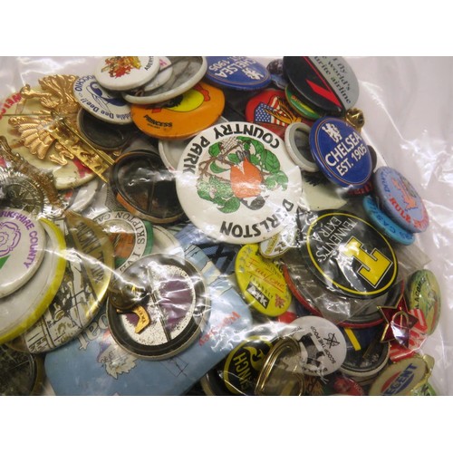 308 - OVER 150 BADGES AND PATCHES