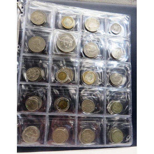 323 - ALBUM OF COINS