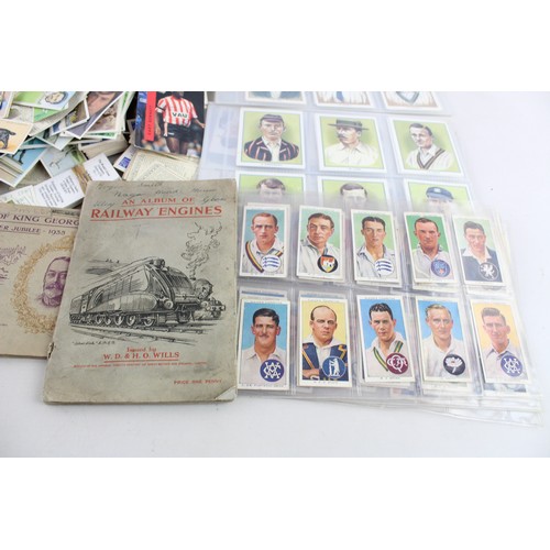 108 - Job Lot of Antique / Vintage CIGARETTE CARDS & ALBUMS Inc Sport Stars, Animals