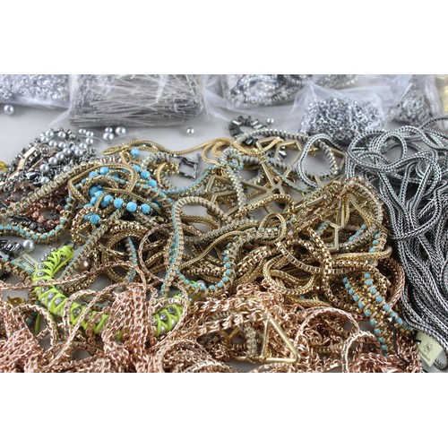 247 - 5kg DEADSTOCK JEWELLERY, Jewellery Making Findings & Chains