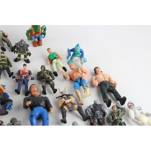 284 - Job Lot of Assorted Action Figures Inc. Disney, He Man, Terminator, ELC, Etc