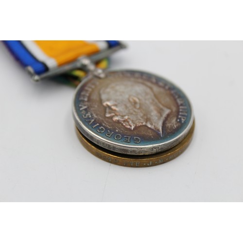 62 - WW1 Medal Pair to 33912 Pte J.M Moss -Lincoln Regiment