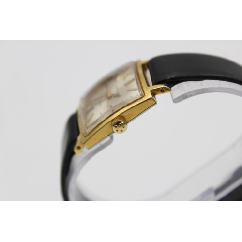 67 - Vintage Ladies ETERNAMATIC Sahida Gold Tone WRISTWATCH Automatic WORKING